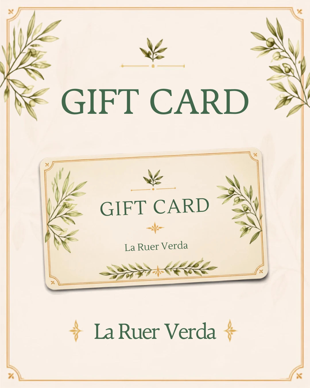 Gift Card - La Ruer Verda
