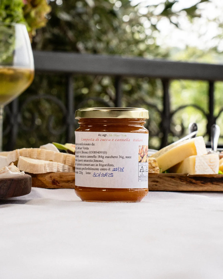 Composta di Zucca, Amaretto e Cannella